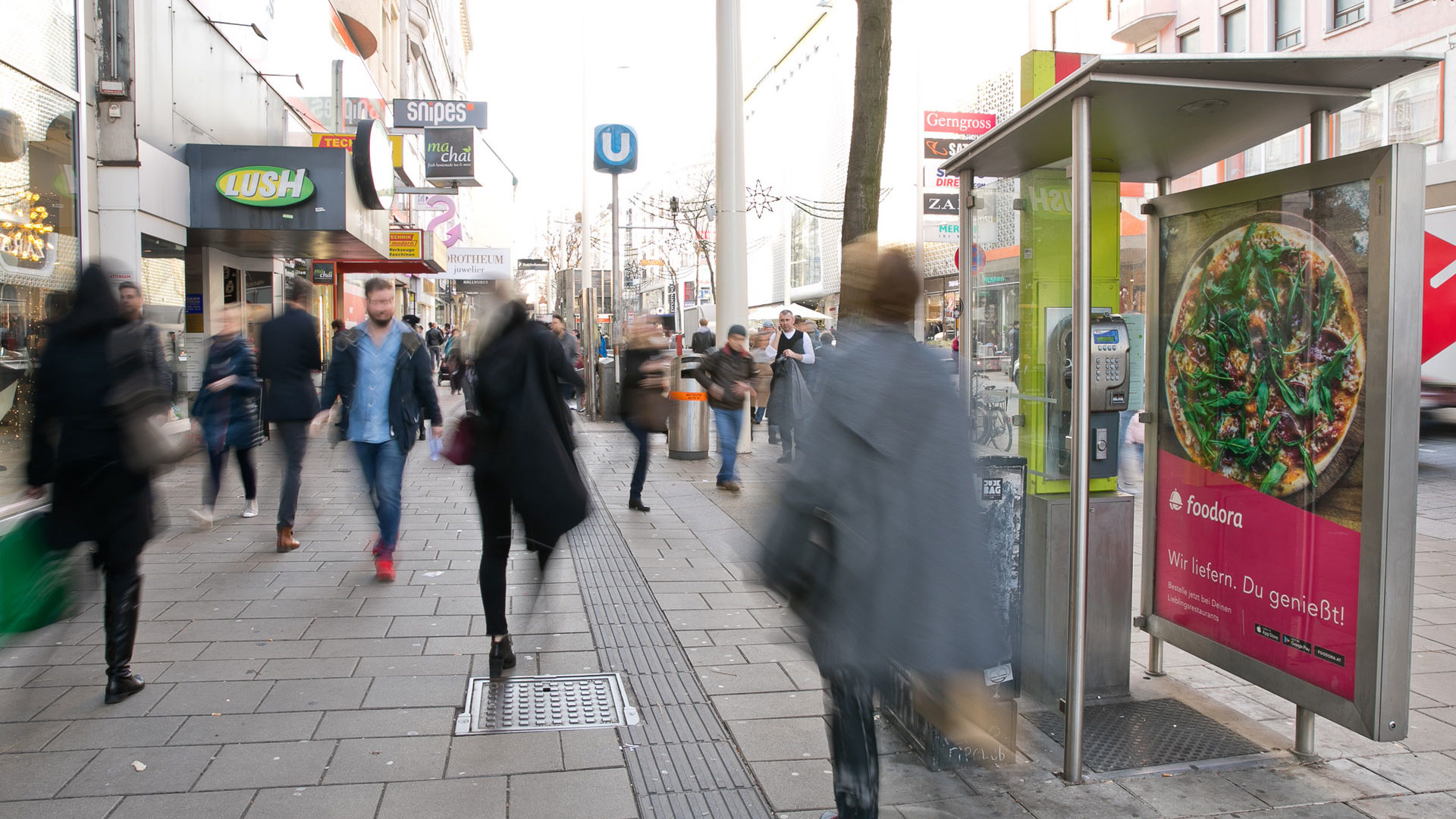 Epamedia Neukunde Foodora Setzt Auf Qualitatsstandorte Von Epamedia In Wien