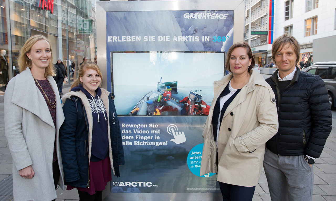 Pressefoto - Greenpeace - Arktis