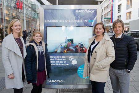 Pressefoto - Greenpeace - Arktis